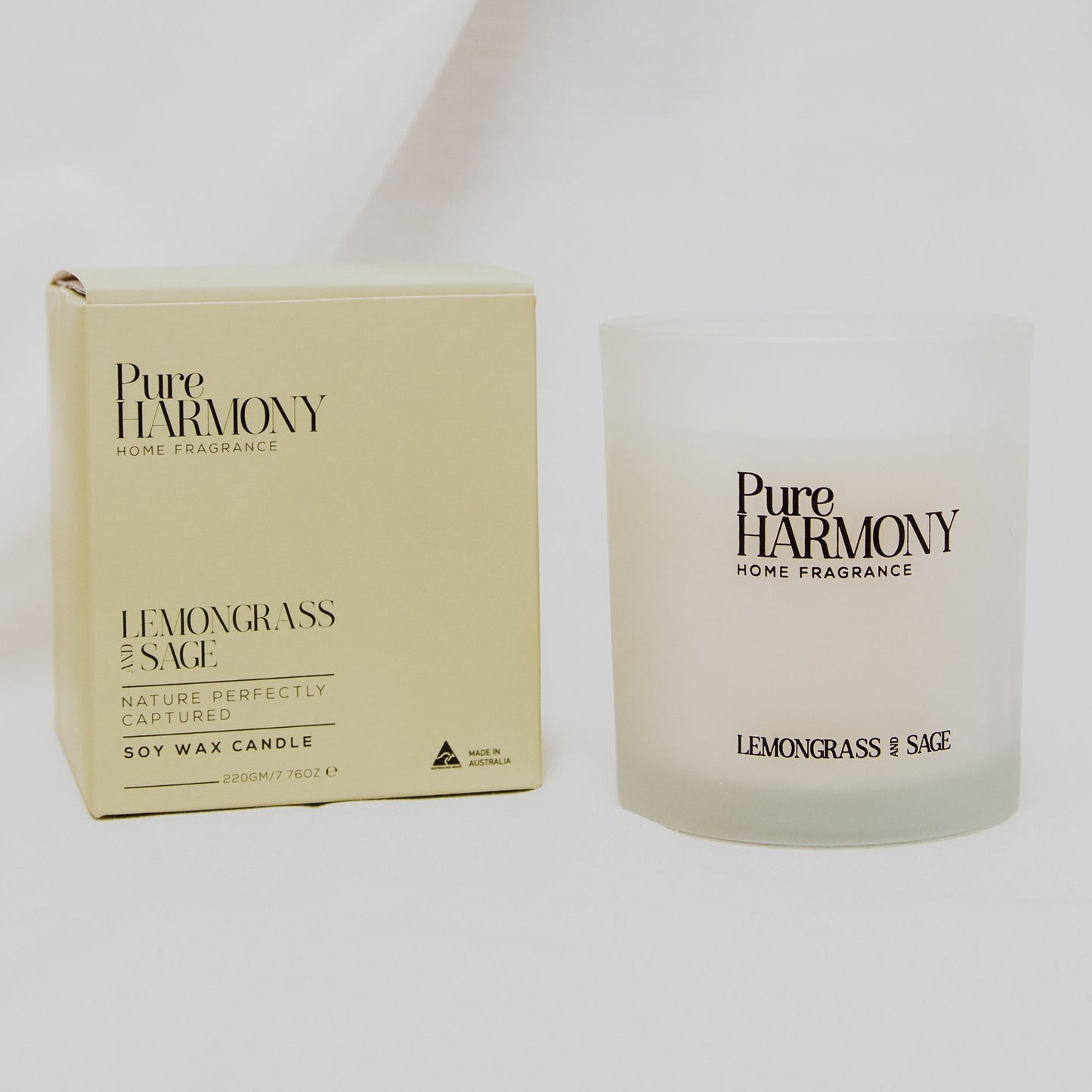 Lemongrass & Sage Soy Candle