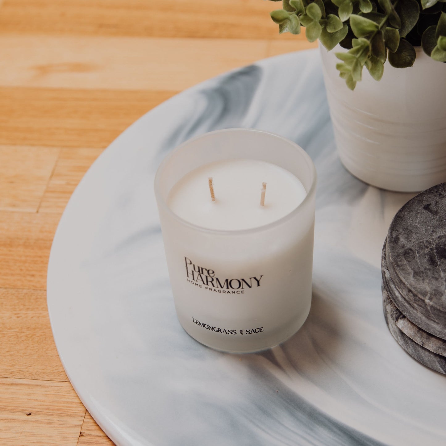 Lemongrass & Sage Soy Candle